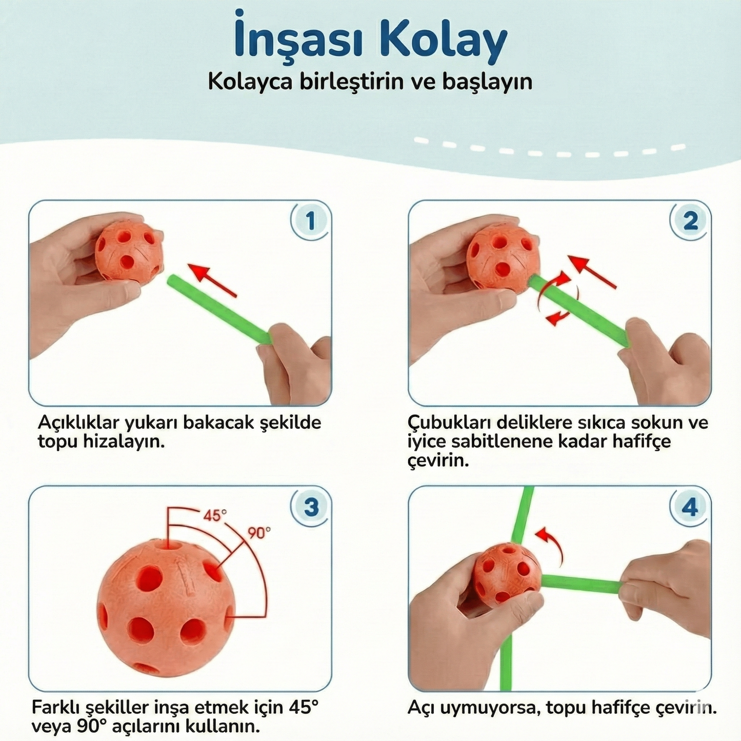 JoyoKids™ Kindora - Hayalindeki Sihirli Çadırı Kur!