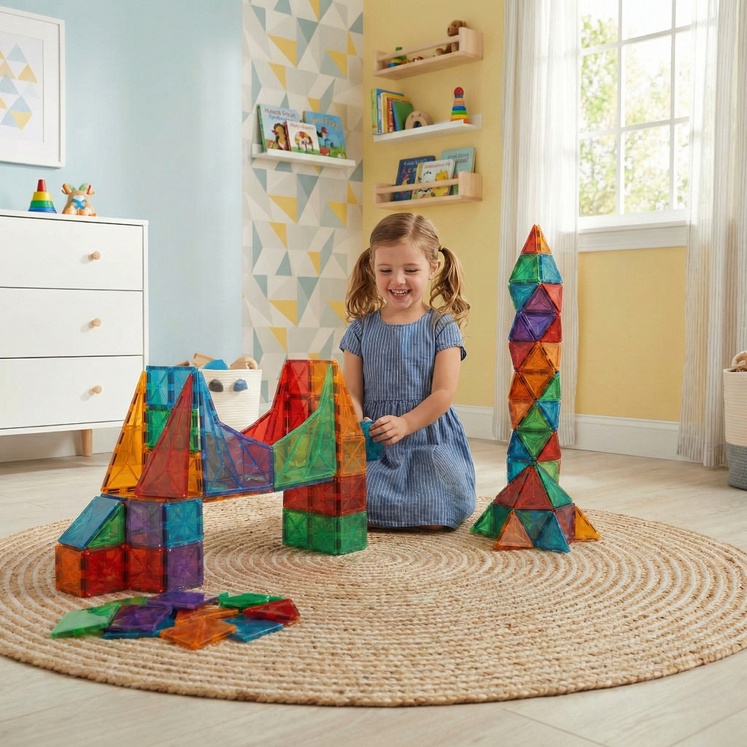JoyoKids™ MegaMag - Manyetik yapılarla, hayal gücünü geliştir!