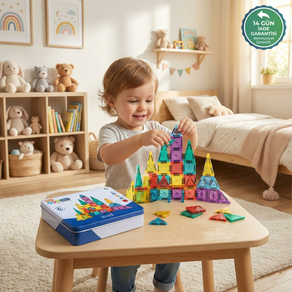 JoyoKids™ MiniMag - Manyetik yapılarla, hayal gücünü geliştir!