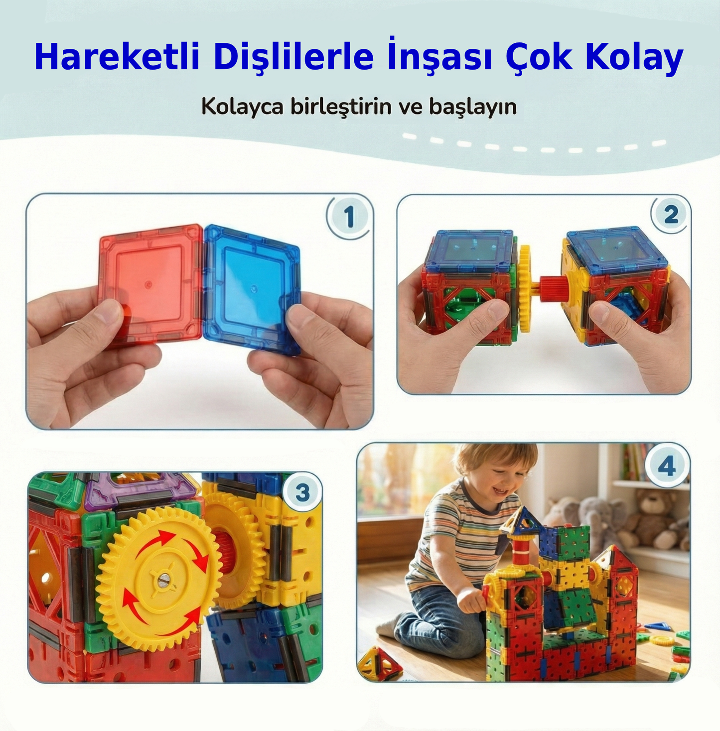 JoyoKids™ Tinygeers - Küçük dâhi hayallerini gerçeğe dönüştür!