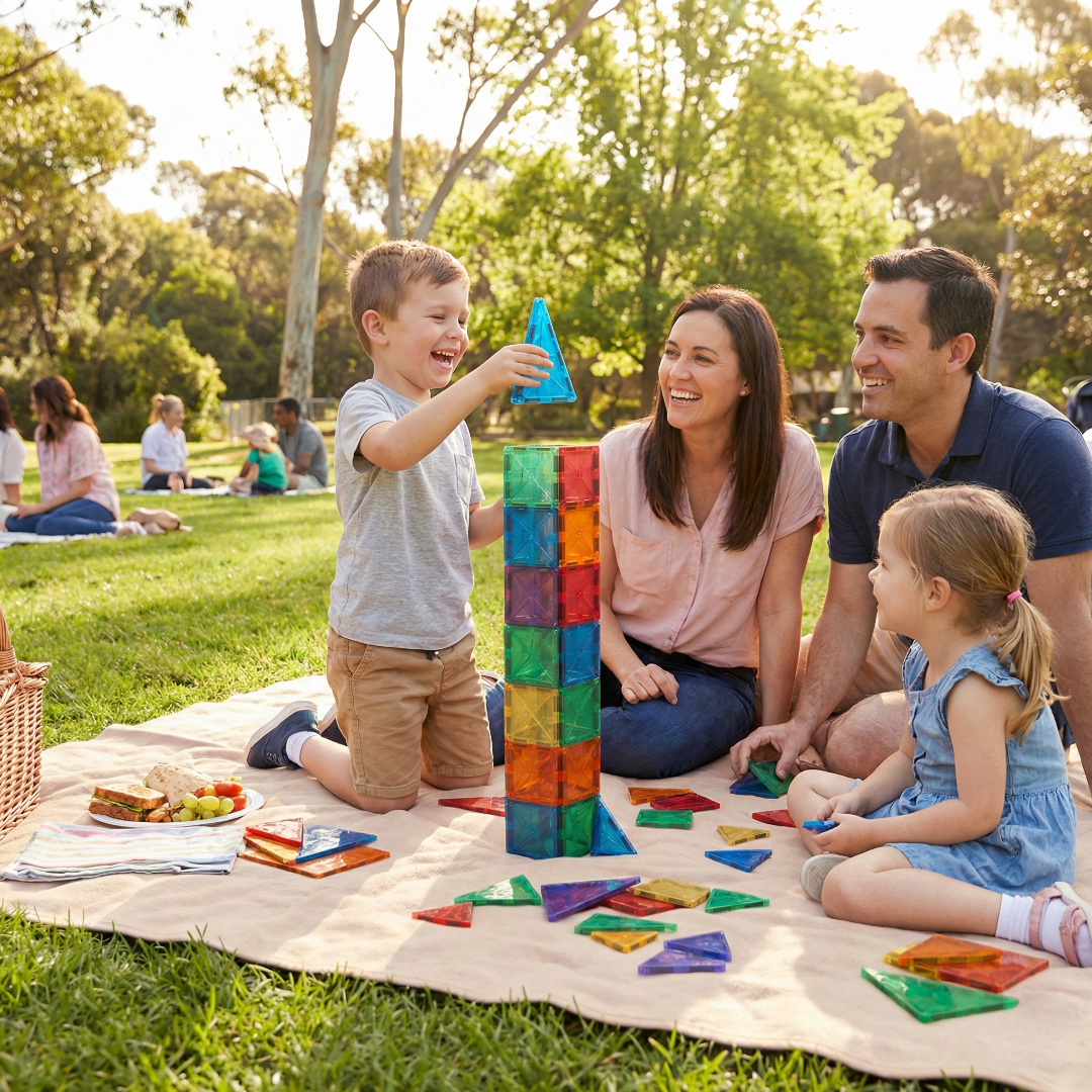 JoyoKids™ MegaMag - Manyetik yapılarla, hayal gücünü geliştir!