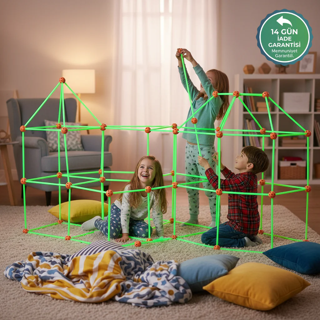 JoyoKids™ Kindora - Hayalindeki Sihirli Çadırı Kur!