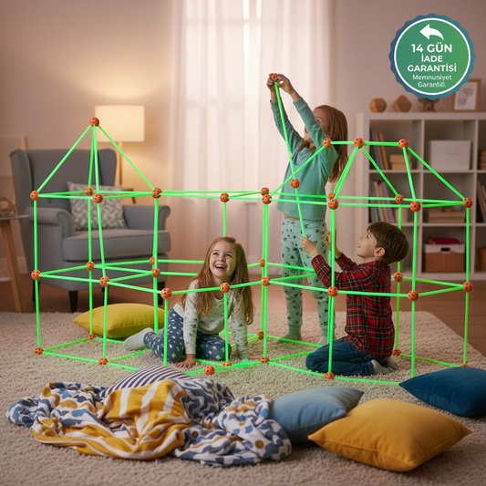 JoyoKids™ Kindora - Hayalindeki Sihirli Çadırı Kur!