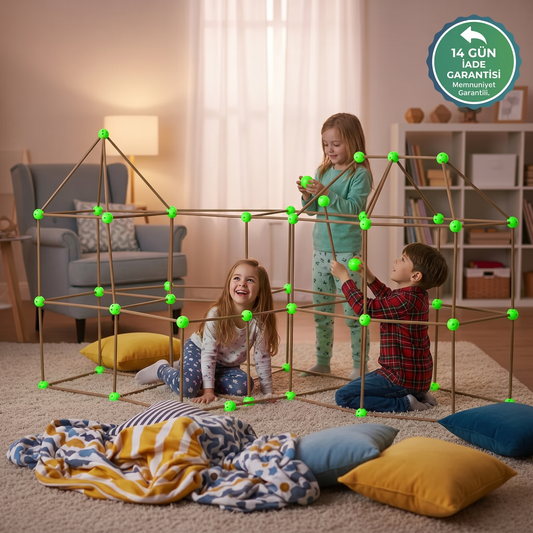 JoyoKids™ Kindora - Hayalindeki Sihirli Çadırı Kur!